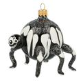 Load image into Gallery viewer, Spider in Love - Charming Glass Decoration. Handmade Glass Christmas ornament. 2020-059