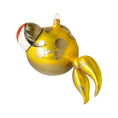 Load image into Gallery viewer, Goldfish - Charming Glass Decoration. Handmade Glass Christmas ornament.