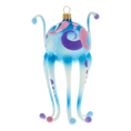Load image into Gallery viewer, Octopus from the Fairy Ocean. Handmade Glass Christmas ornament.