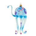 Load image into Gallery viewer, Octopus from the Fairy Ocean. Handmade Glass Christmas ornament. 2020-243