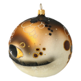 Load image into Gallery viewer, Fish Ball. Handmade Glass Christmas ornament.