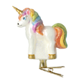 Load image into Gallery viewer, Prismatic Rainbow Unicorn Premium christmas glass ornament 2020-275