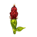 Load image into Gallery viewer, Fairy Tale Mermaid. Handmade Glass Christmas ornament. 2020-277