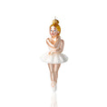 Load image into Gallery viewer, Ballerina - Ballerina in White. Handmade Glass Christmas ornament.