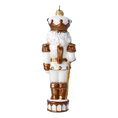 Load image into Gallery viewer, The Magic Nutcracker. Handmade Glass Christmas ornament.