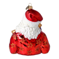 Load image into Gallery viewer, Teddy Bears Christmas Gathering Handmade Glass Christmas Ornaments Santa Claus