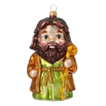 Load image into Gallery viewer, Christmas Ornament - St. Joseph. Handmade Glass Christmas ornament. 2020-517