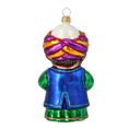 Load image into Gallery viewer, King Balthazar. Handmade Glass Christmas ornament. 2020-520
