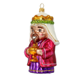 Load image into Gallery viewer, King Kacper. Handmade Glass Christmas ornament. 2020-521