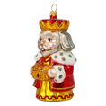 Load image into Gallery viewer, King Melchior. Handmade Glass Christmas ornament.