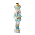 Load image into Gallery viewer, Icing Nutcracker. Handmade Glass Christmas ornament.
