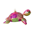 Load image into Gallery viewer, Turtle-Friend from the Ocean. Handmade Glass Christmas ornament.