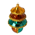 Load image into Gallery viewer, Autumn Glow Tree Handmade Glass Christmas ornament