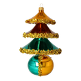 Load image into Gallery viewer, Autumn Glow Tree Handmade Glass Christmas ornament 2021-136