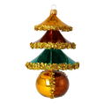 Load image into Gallery viewer, Autumn Glow Tree Handmade Glass Christmas ornament 2021-136
