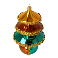 Load image into Gallery viewer, Autumn Glow Tree Handmade Glass Christmas ornament 2021-136