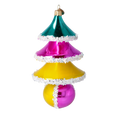 Load image into Gallery viewer, Sweetberry Tree Handmade Glass Christmas ornament free blown glass
