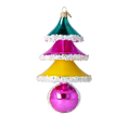 Load image into Gallery viewer, Sweetberry Tree Handmade Glass Christmas ornament free blown glass