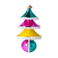 Load image into Gallery viewer, Sweetberry Tree Handmade Glass Christmas ornament free blown glass