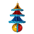 Load image into Gallery viewer, Jewel Prism Tree Handmade Glass Christmas ornament