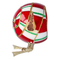 Załaduj obraz do przeglądarki galerii, Festive Snail Handmade Glass Christmas ornament 2022-001