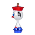 Load image into Gallery viewer, Vintage Sailor Duck. Handmade Glass Christmas ornament.
