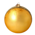Load image into Gallery viewer, Golden Holy Family Premium christmas glass ornament 2022-067