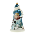 Load image into Gallery viewer, Santa from the Frostland Realm Handmade Glass Christmas ornament
