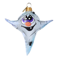 Load image into Gallery viewer, Soul - Halloween Ghost Handmade Glass Christmas ornament.