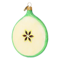 Load image into Gallery viewer, Christmas Apple - Handmade Glass Christmas ornament.