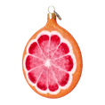 Load image into Gallery viewer, Grapefruit slice. Handmade Glass Christmas ornament. 2022-246