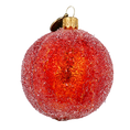 Bild in die Galerieansicht laden, Mandarin. Handmade Glass Christmas ornament. 2022-251