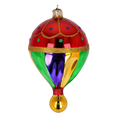 Load image into Gallery viewer, Carnival Glow Ornament Glass Christmas ornament balloon Glass Ornament