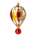 Load image into Gallery viewer, Drop Sunshine. Handmade Glass Christmas ornament