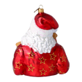 Load image into Gallery viewer, Christmas Teddy Bears Gathering Handmade Glass Christmas Ornaments Santa Claus
