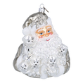 Load image into Gallery viewer, Teddy Bears Christmas Gathering Handmade Glass Christmas Ornaments Santa Claus (kopia)