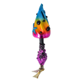 Load image into Gallery viewer, Christmas Ornament - Colorful Mushroom. Handmade Glass Christmas ornament.