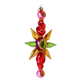 Bild in die Galerieansicht laden, Arctic Starburst Star Handmade Glass Christmas ornament free blowing 2022-460