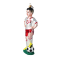 Load image into Gallery viewer, Valiant Number Nine | Hand-Painted Glass Ornament | Blubom 2022-496