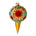 Load image into Gallery viewer, Glass Ornament Royal Jewel Handmade Glass Christmas ornament