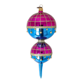 Load image into Gallery viewer, Sapphire Royale Handmade Glass Christmas ornament