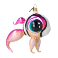 Load image into Gallery viewer, Aqua Dreamer Handmade Glass Christmas ornament fish. 2022-534