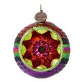 Bild in die Galerieansicht laden, Crimson Starburst Reflector Premium christmas glass ornament 2022-549
