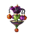 Load image into Gallery viewer, Halloween Spooky Spider Carousel Handmade Glass Christmas ornament pumpkins 2022-556