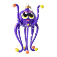 Load image into Gallery viewer, Ocean Diva Ornament Handmade Glass Christmas ornament octopus 2022-582