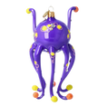 Load image into Gallery viewer, Ocean Diva Ornament Handmade Glass Christmas ornament octopus 2022-582