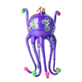 Load image into Gallery viewer, Twinkle Tentacles Ornament Handmade Glass Christmas ornament octopus