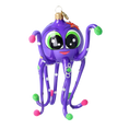Load image into Gallery viewer, Twinkle Tentacles Ornament Handmade Glass Christmas ornament octopus 2022-583