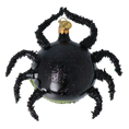 Load image into Gallery viewer, Spider Cute Fear for Halloween. Handmade Glass Christmas ornament. 2024-054