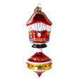 Load image into Gallery viewer, Royal Nutcracker Nutcracker Handmade Glass Christmas ornament 2024-066